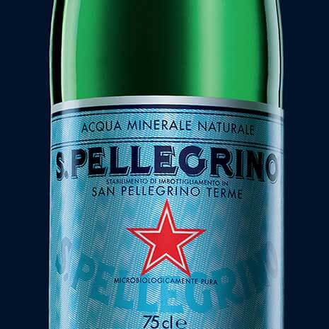 Bottiglia d'acqua S.Pellegrino